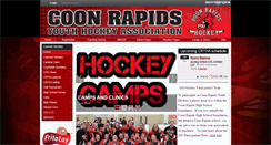 Desktop Screenshot of coonrapidshockey.com